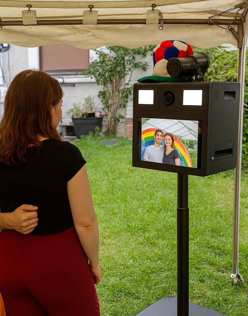 Photobooth pour anniversaire - animation photo festive et ludique