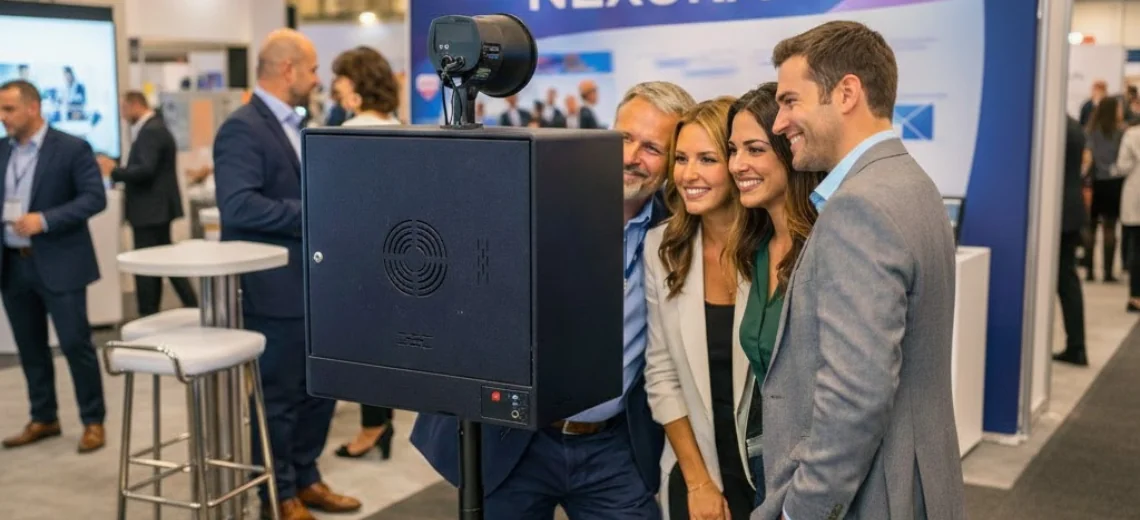 Photobooth Salon Professionnel : La Stratégie Gagnante pour votre Stand