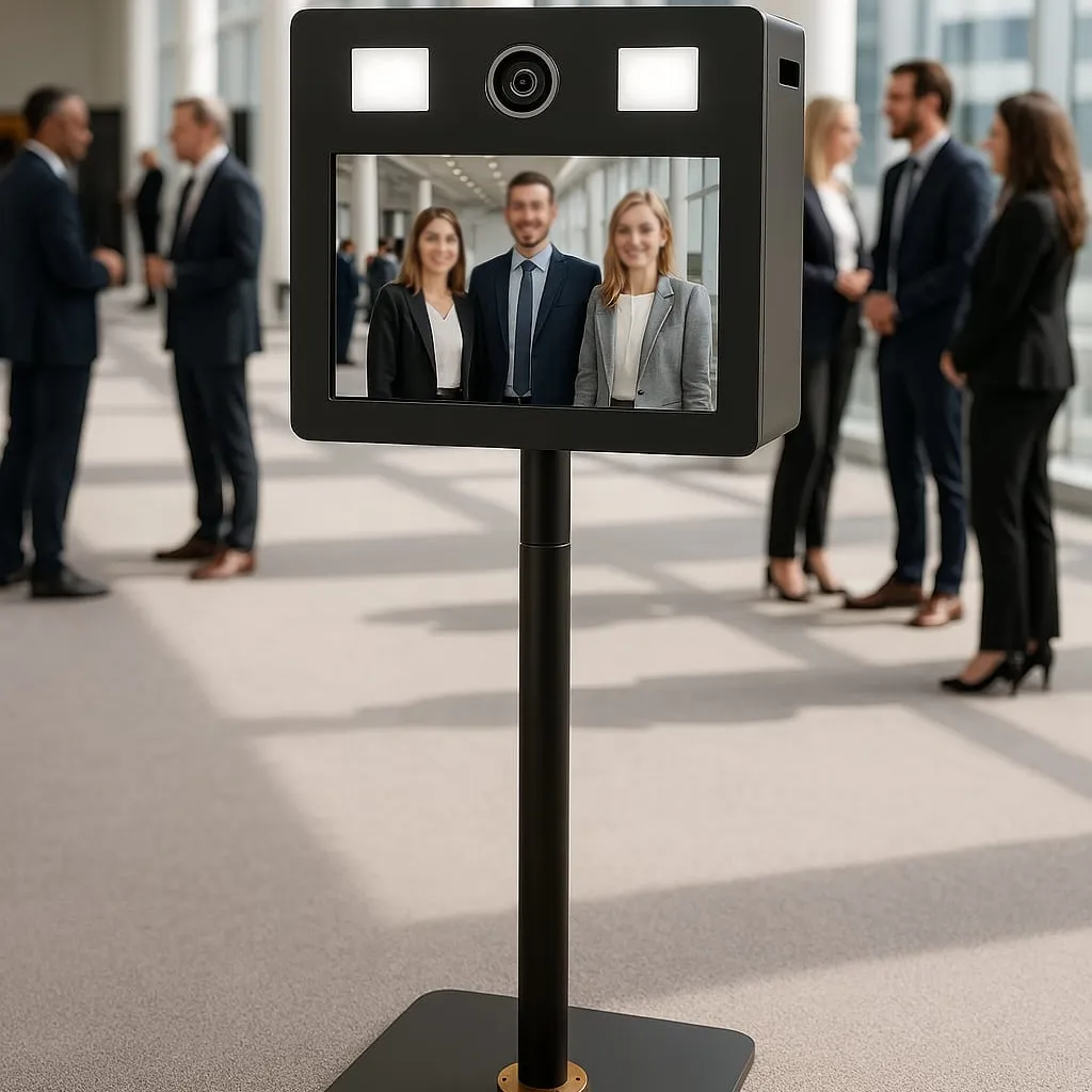 Borne photo pour événement d'entreprise à Paris - Location photobooth corporate