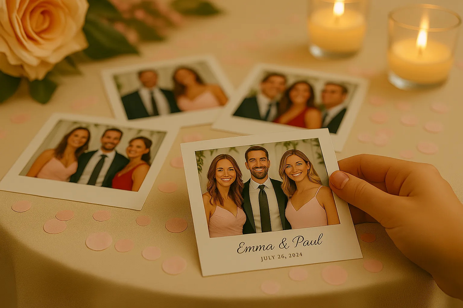 Location photobooth pour mariage élégant à Paris et en Île-de-France